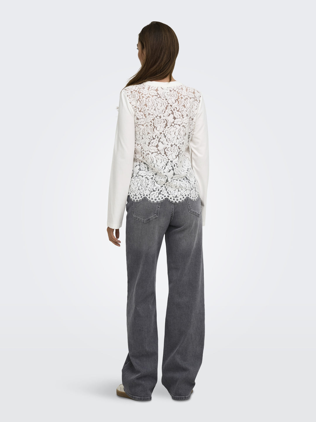 ONLLANIA L/S LACE TOP CS JRS, Cloud Dancer 177922 Bild 5