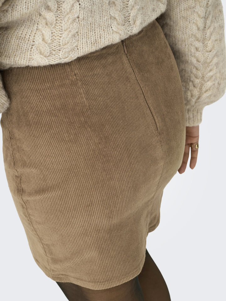ONLLENI-GLOBAL SHORT CORD SLIT SKIR, Cocoa Créme 302321 Bild 7