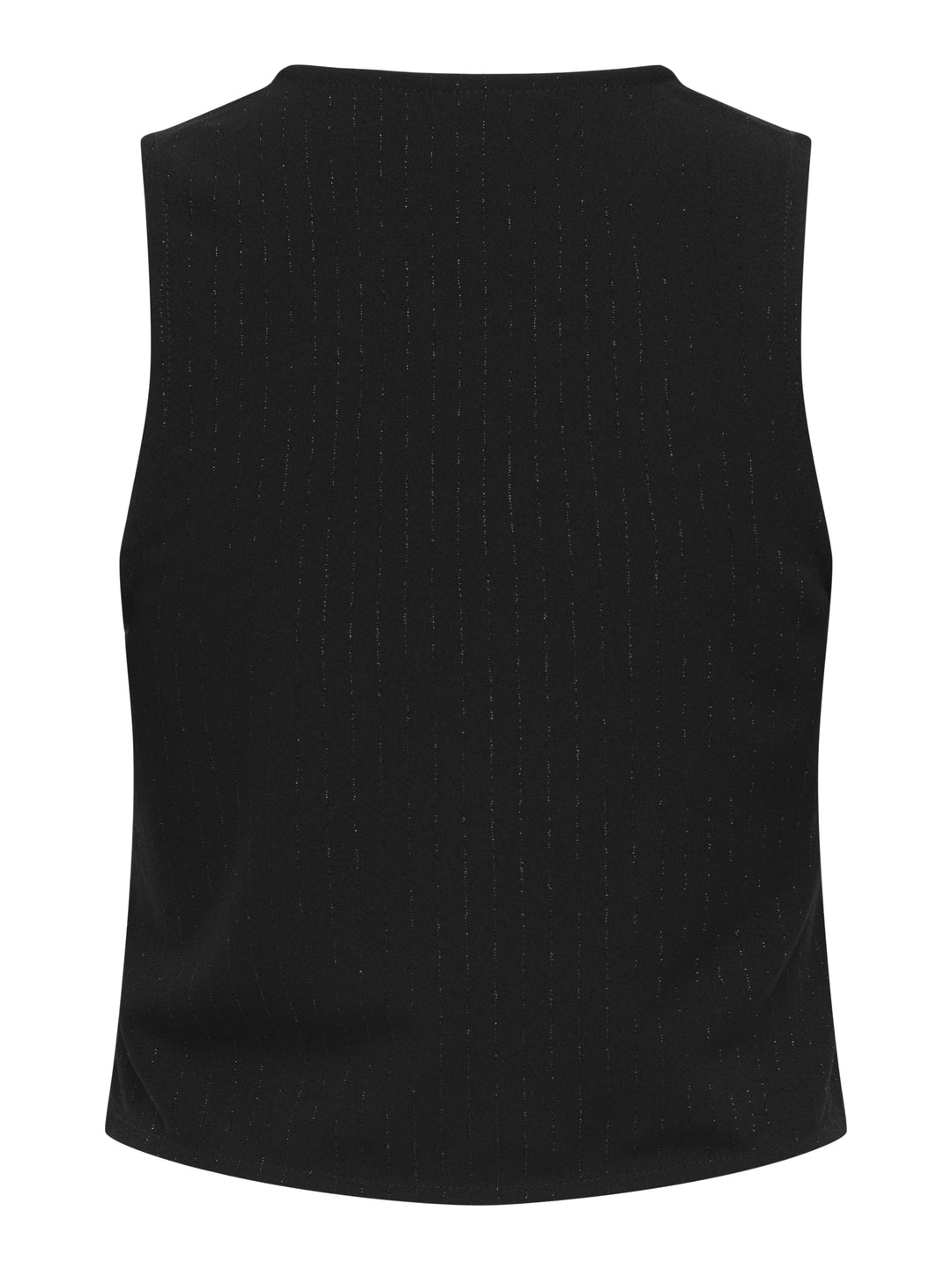 ONLLISA S/L SHINE PINSTRIPE VEST JR, Black/Silver glitter 177911002 Bild 2