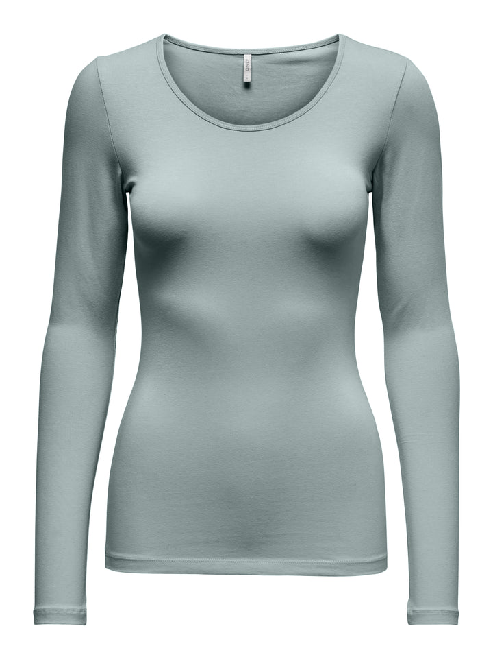 ONLLIVE LOVE L/S ONECK TOP NOOS JRS, Abyss 179894 Bild 1