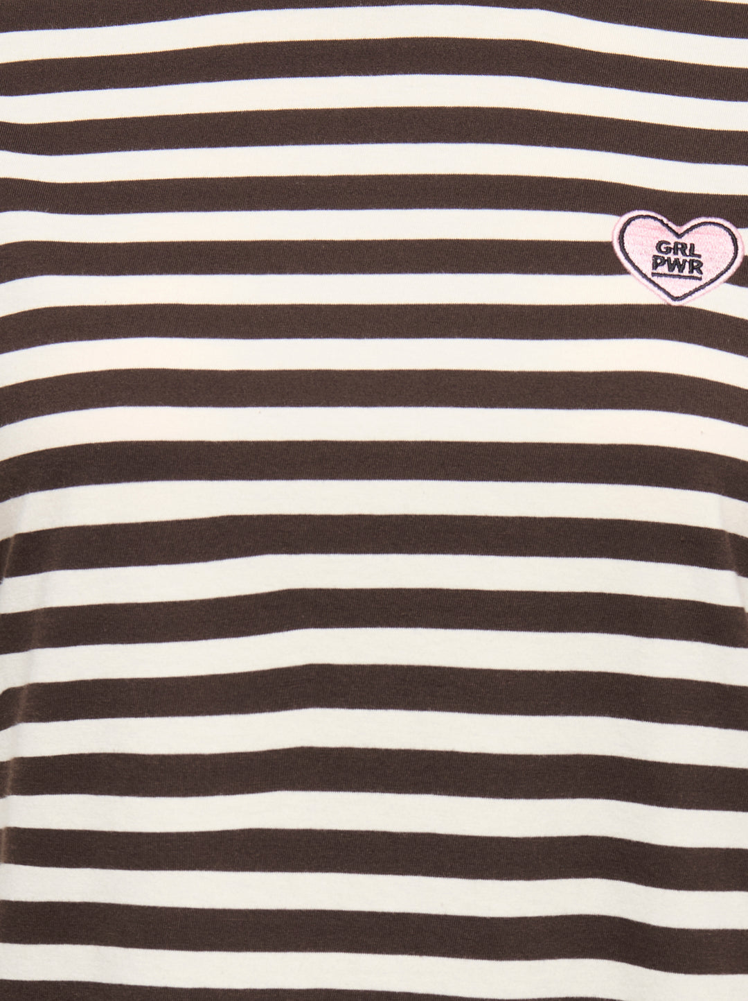 ONLLIVINA S/S O-NECK STRIPE TOP BOX, Coffee Bean/Cd + emb. grl pwr 237375011 Bild 3