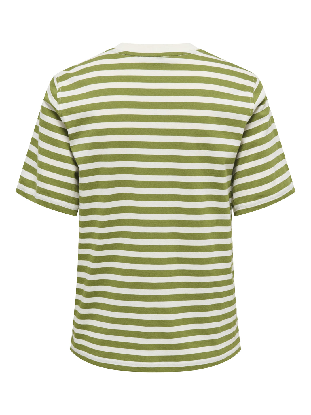 ONLLIVINA S/S O-NECK STRIPE TOP BOX, Cardamom Seed/Cd + emb. grl pwr 301962011 Bild 3