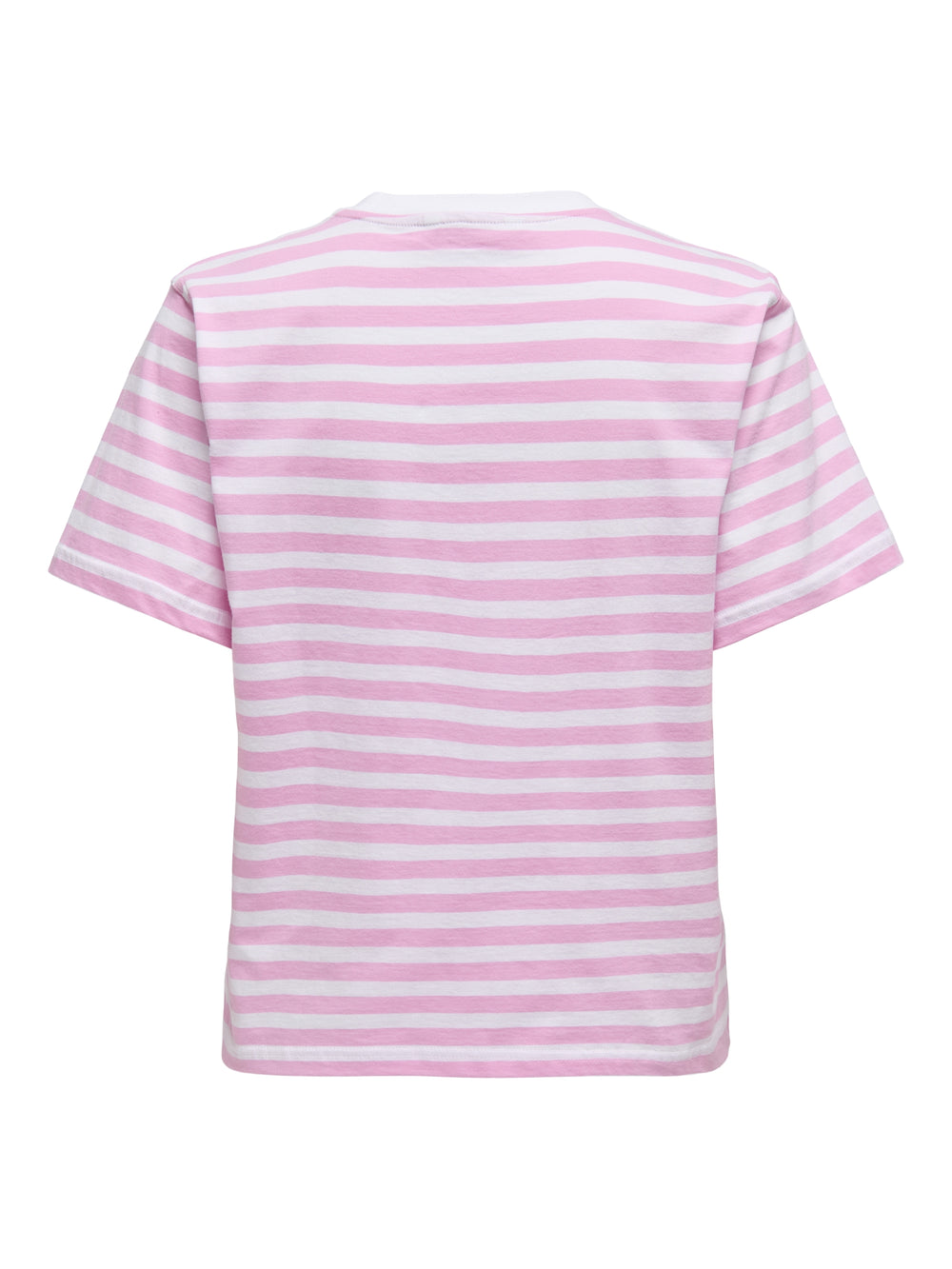 ONLLIVINA S/S STRIPE TEE JRS NOOS, Bonbon/WHITE STRIPES 289095004 Bild 2