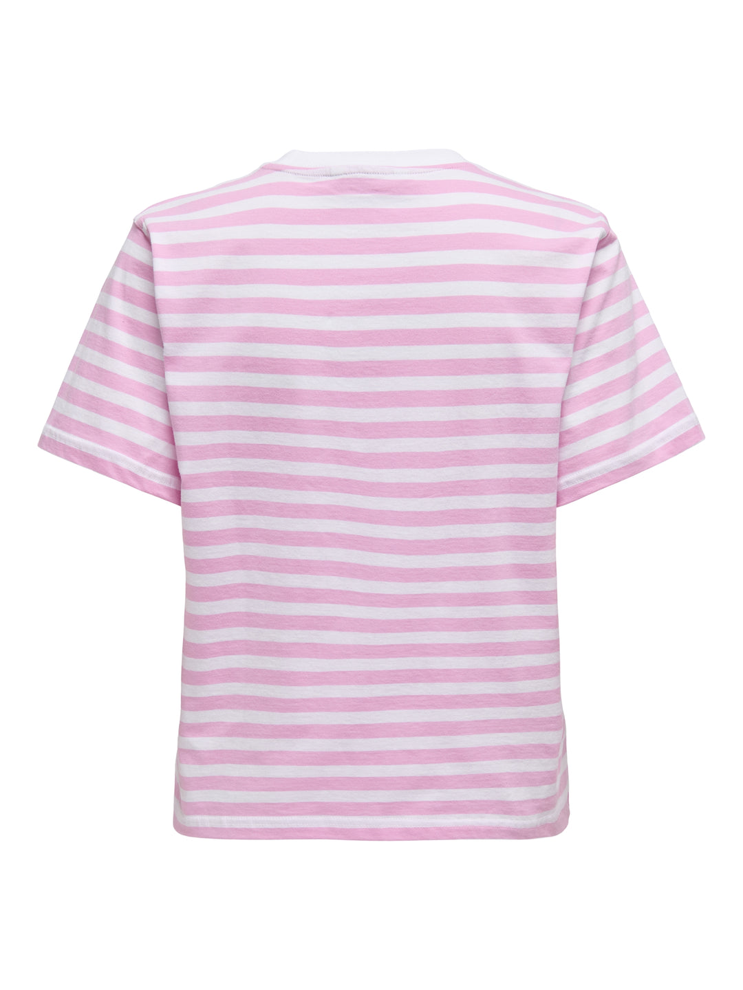 ONLLIVINA S/S STRIPE TEE JRS NOOS, Bonbon/WHITE STRIPES 289095004 Bild 2
