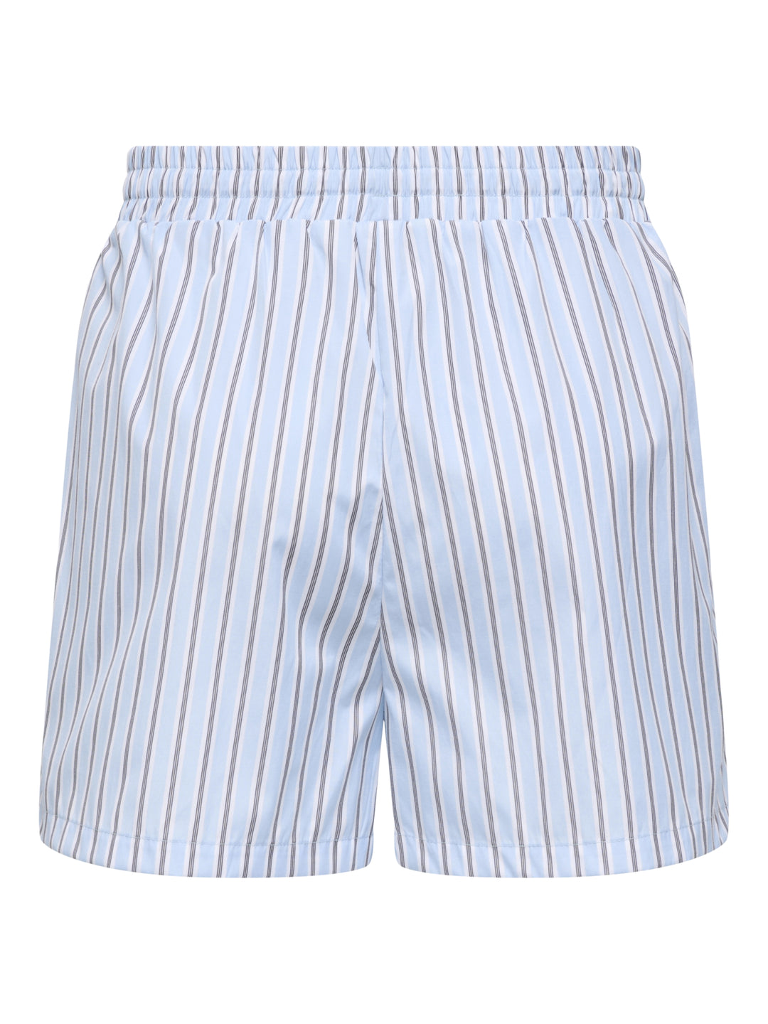ONLLORIS STRIPED SHORTS WVN, Chambray Blue/W. Bright white + Bla 187358002 Bild 2
