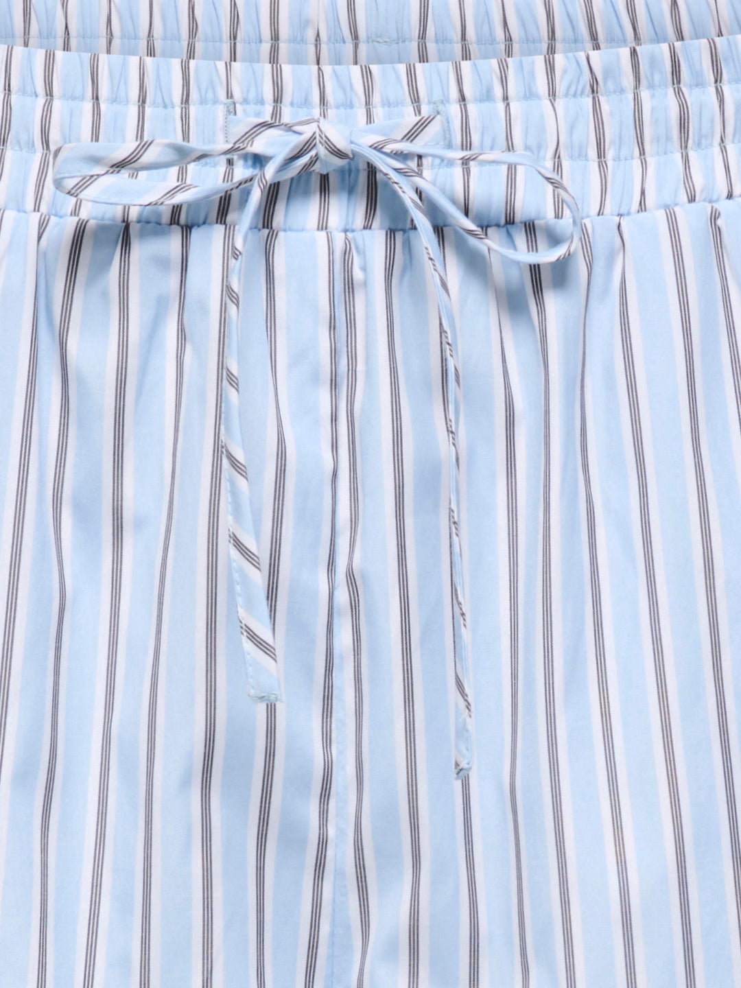 ONLLORIS STRIPED SHORTS WVN, Chambray Blue/W. Bright white + Bla 187358002 Bild 3