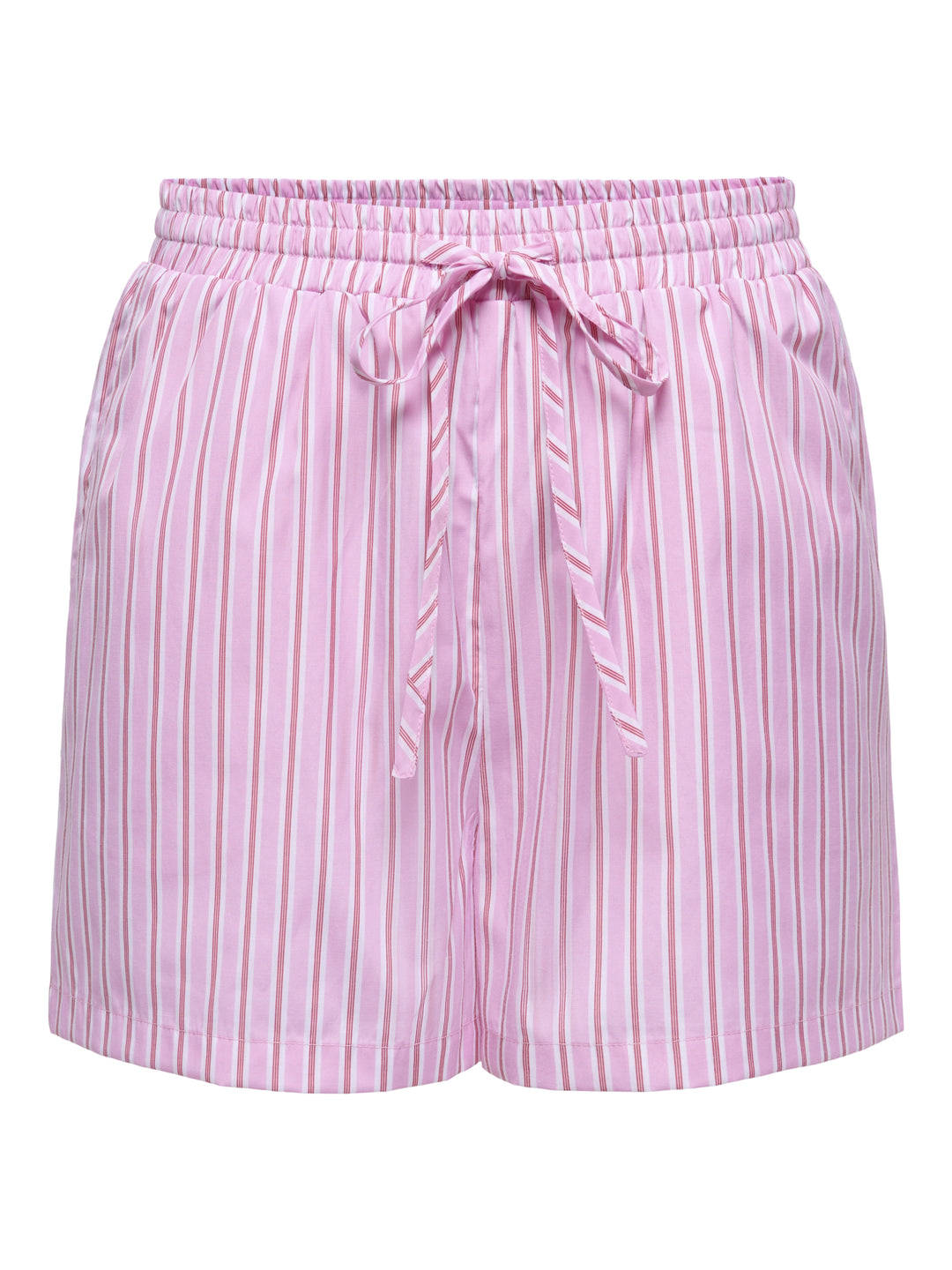 ONLLORIS STRIPED SHORTS WVN, Lilac Sachet/Spiced Apple 215372001 Bild 1