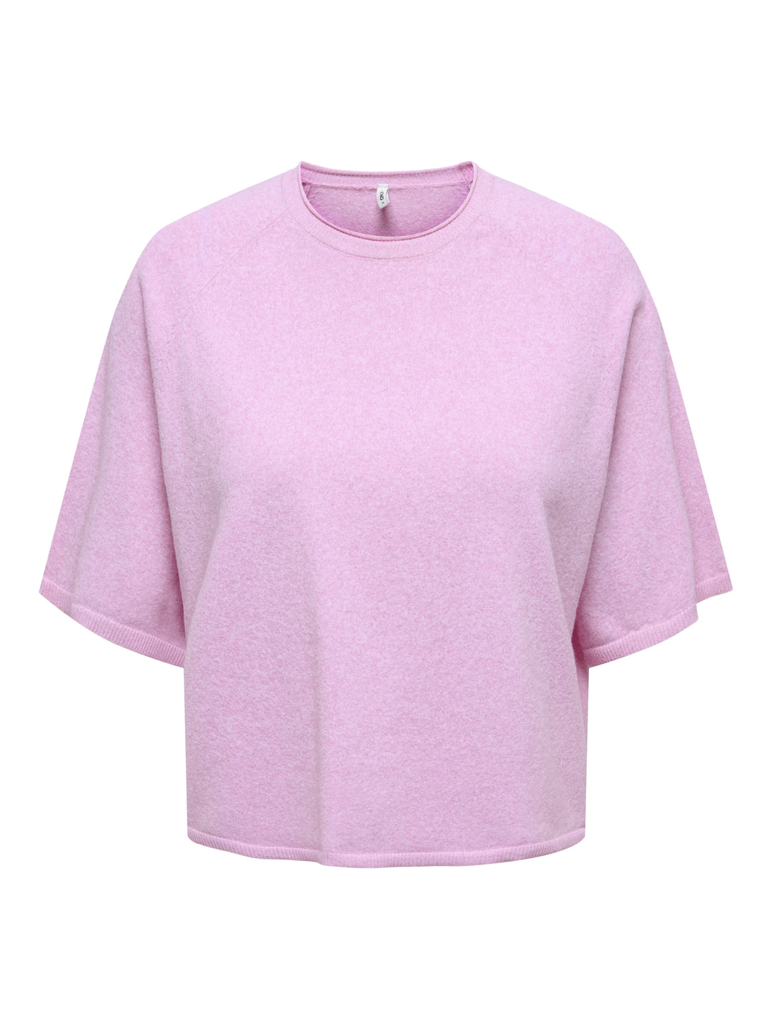 ONLLOYAL 2/4 O-NECK KNT NOOS, Super Pink/Melange 221110001 Bild 1