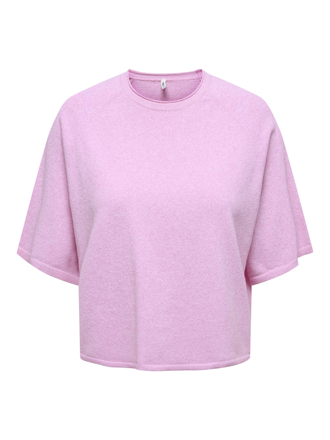 ONLLOYAL 2/4 O-NECK KNT NOOS, Super Pink/Melange 221110001 Bild 1