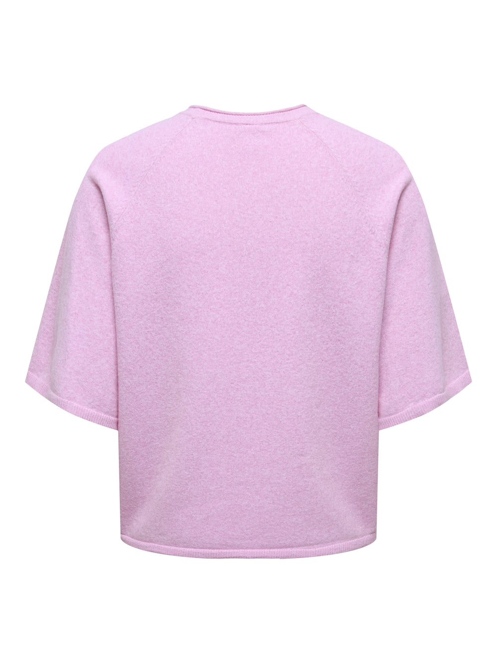 ONLLOYAL 2/4 O-NECK KNT NOOS, Super Pink/Melange 221110001 Bild 2