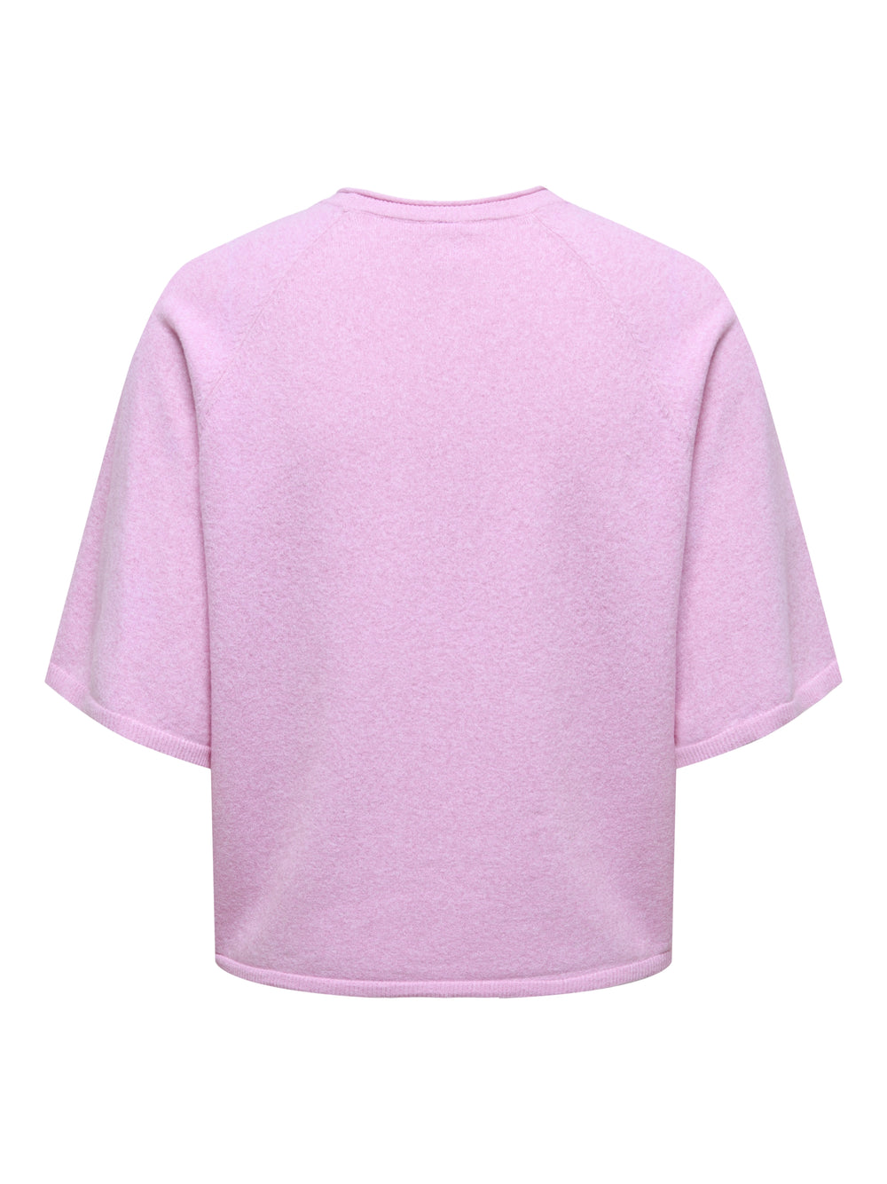 ONLLOYAL 2/4 O-NECK KNT NOOS, Super Pink/Melange 221110001 Bild 2