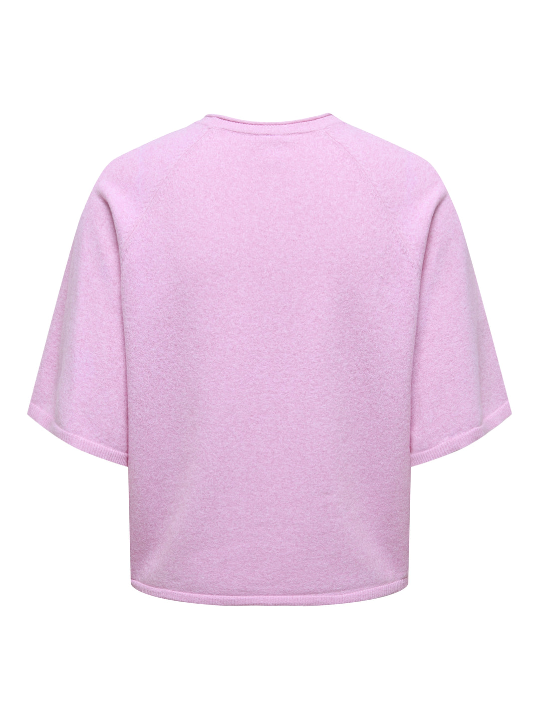 ONLLOYAL 2/4 O-NECK KNT NOOS, Super Pink/Melange 221110001 Bild 2