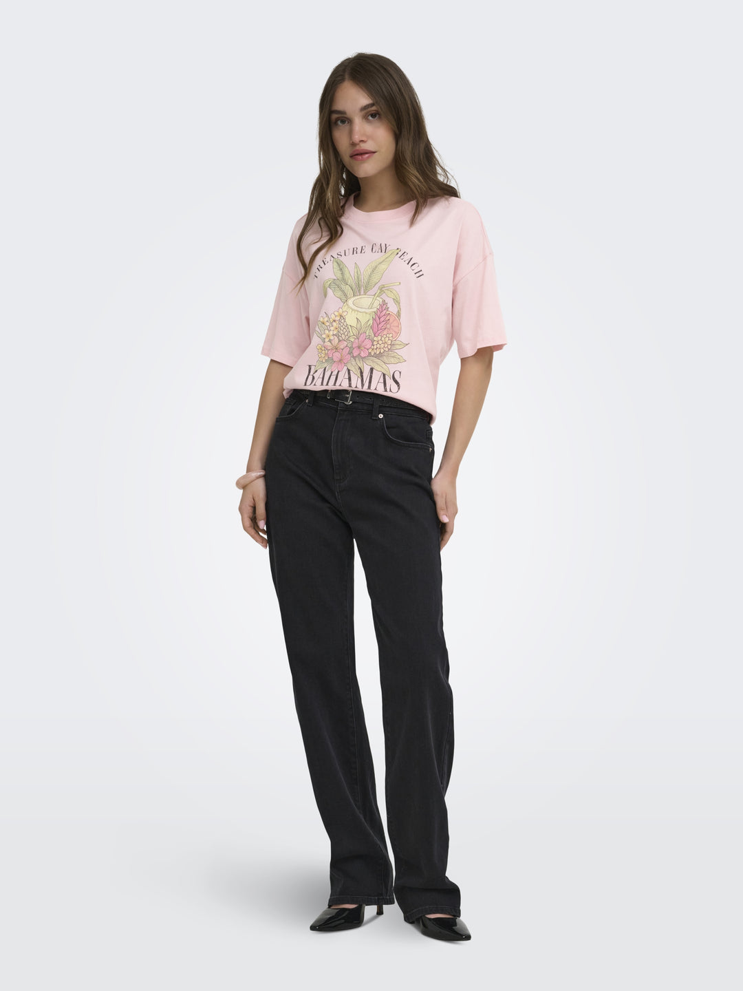 ONLLUCY BOXY S/S TOP JRS, Rosy Touch/Bahamas 305210002 Bild 6