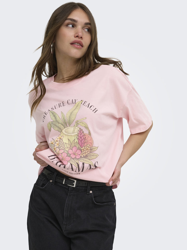 ONLLUCY BOXY S/S TOP JRS, Rosy Touch/Bahamas 305210002 Bild 7