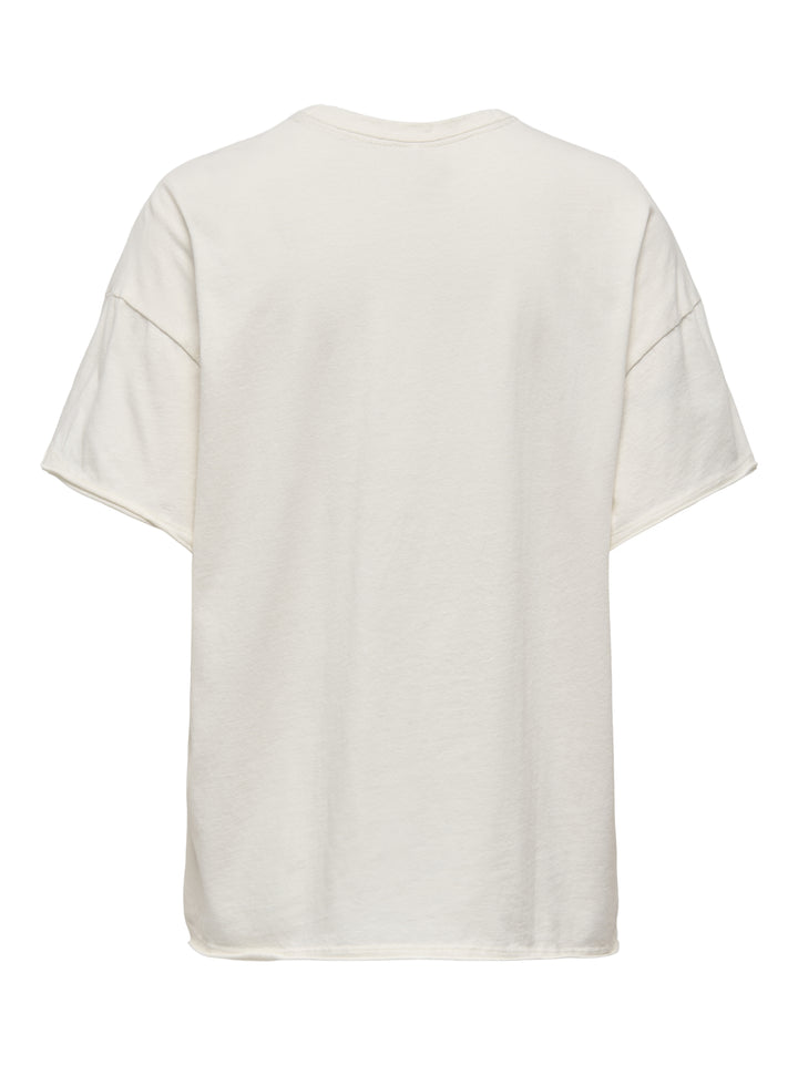 ONLLUCY S/S BOXY BOW TOP JRS, Baby'S Breath/Lucy black bow 304181002 Bild 2