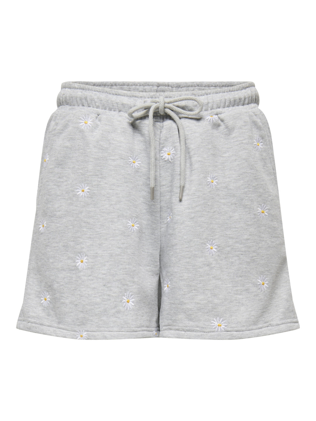 ONLLUNA BERMUDA SHORTS UB SWT, Light Grey Melange/Smal ditsy cloud 179073001 Bild 1
