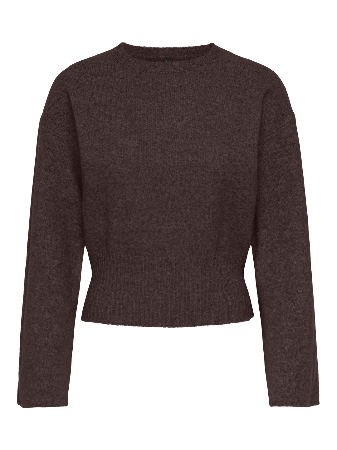 ONLMACEY LS O-NECK KNT, Coffee Bean/Melange 237375001 Bild 1