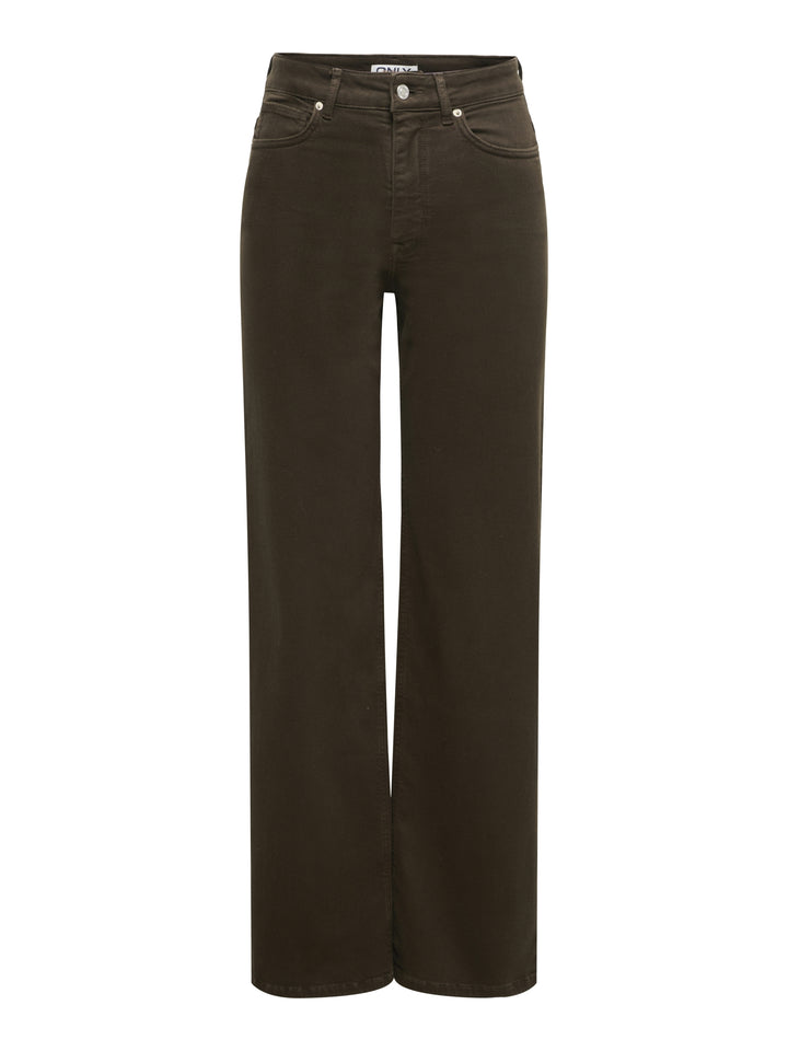 ONLMADISON BLUSH HW WIDE COLOR DNM, Dark Brown Denim 179676 Bild 1