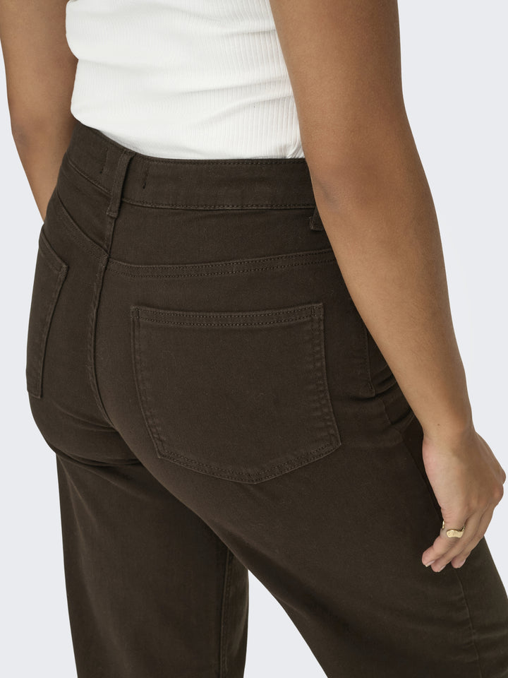 ONLMADISON BLUSH HW WIDE COLOR DNM, Dark Brown Denim 179676 Bild 7
