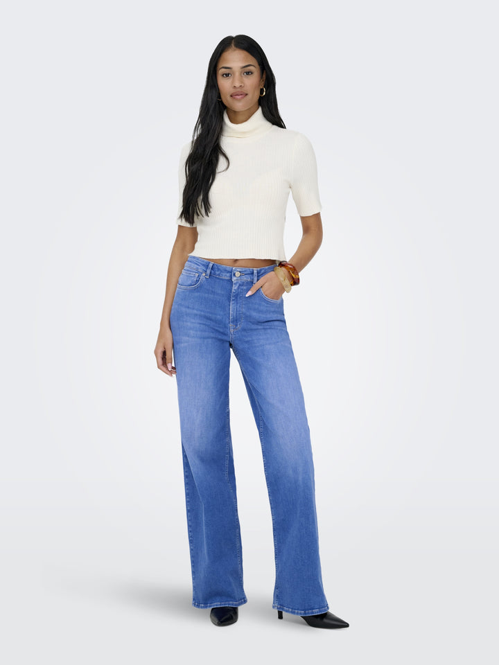 ONLMADISON BLUSH HW WIDE DNM REA262, Special Bright Blue Denim 264036 Bild 3