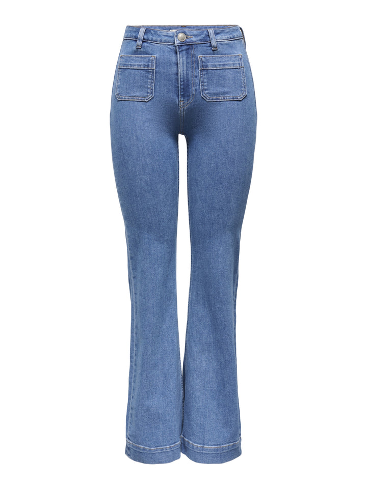 ONLMADISON HW POCKET FLARED DNM GEN, Light Blue Denim 177934 Bild 1