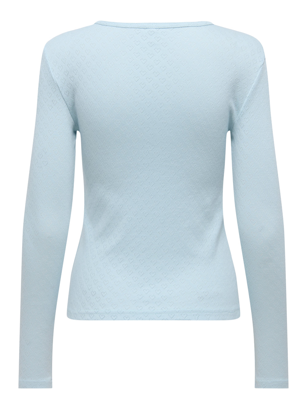 ONLMADISON L/S O-NECK TOP JRS, Winter Sky/Heart pointelle 253196005 Bild 2