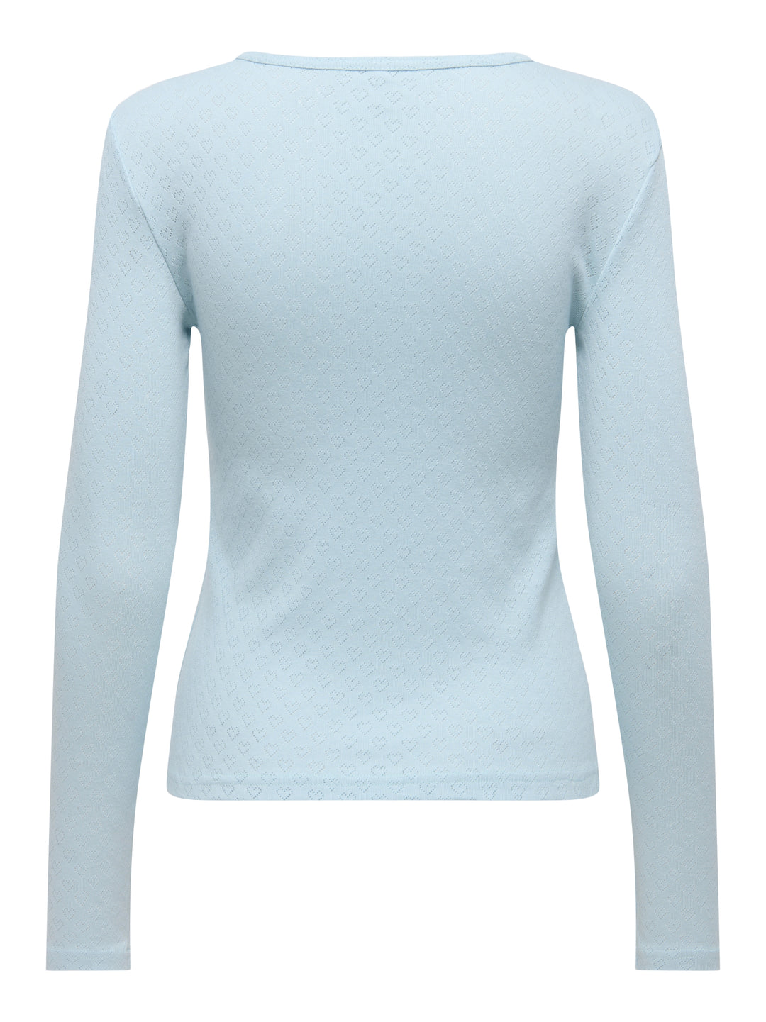 ONLMADISON L/S O-NECK TOP JRS, Winter Sky/Heart pointelle 253196005 Bild 2