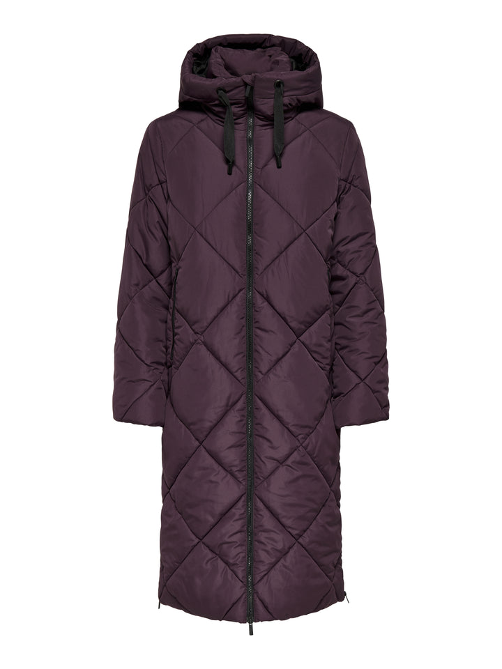 ONLMAGGI LONG HOOD PUFFER CC OTW, Fudge 184723 Bild 1
