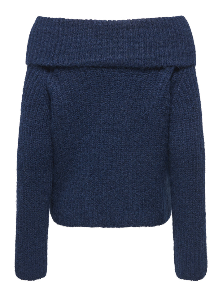 ONLMAGGIE LS OFF SHOULDER KNT, Night Sky 194962 Bild 2
