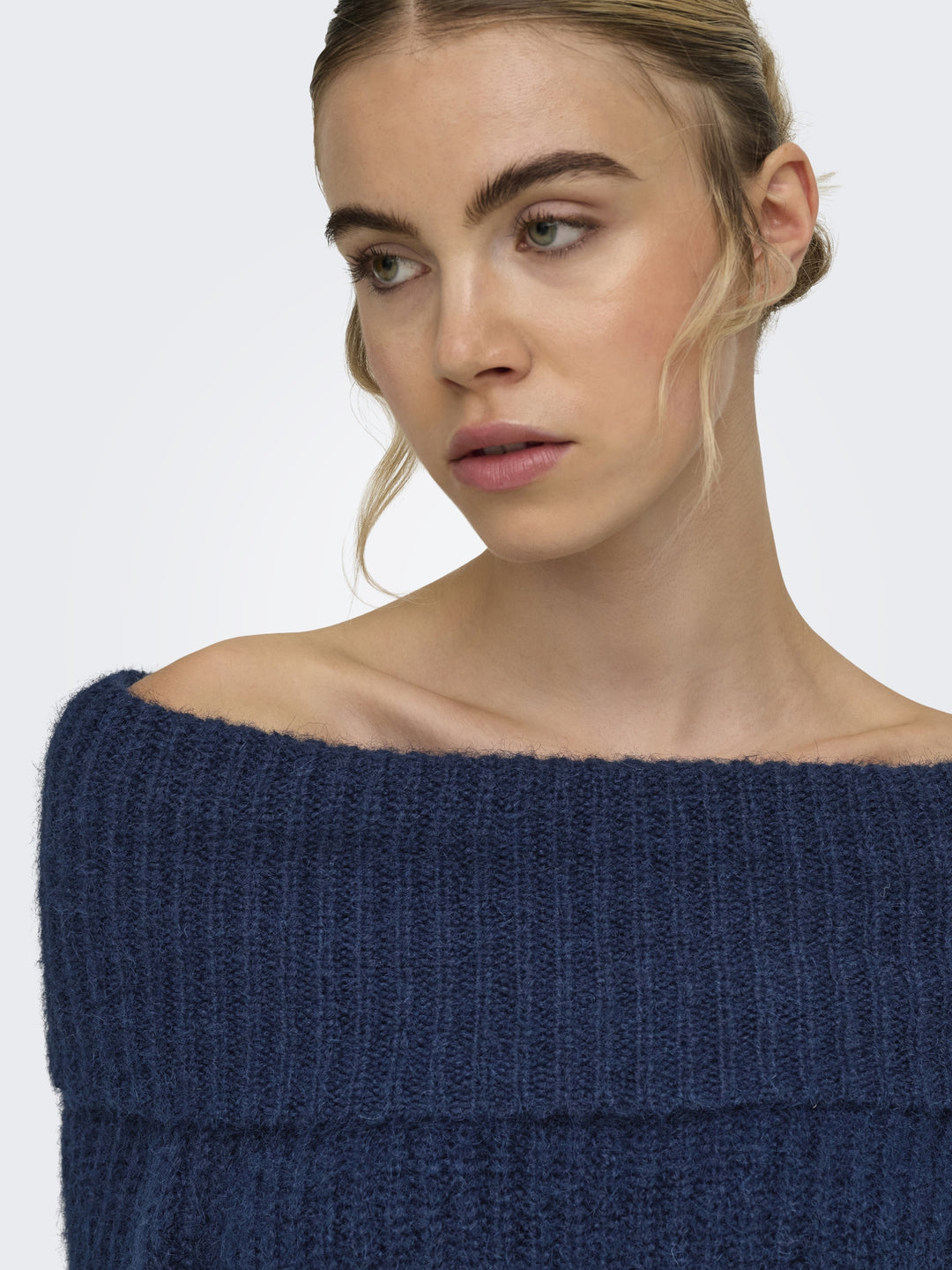 ONLMAGGIE LS OFF SHOULDER KNT, Night Sky 194962 Bild 3