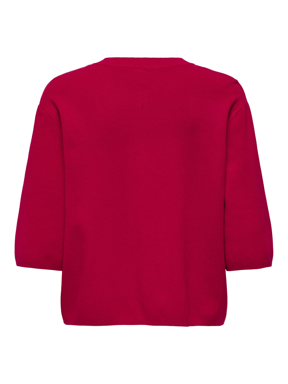 ONLMAISIE 2/4 O-NECK CARDIGAN KNT, Barbados Cherry/Silver Heart button 180043003 Bild 2