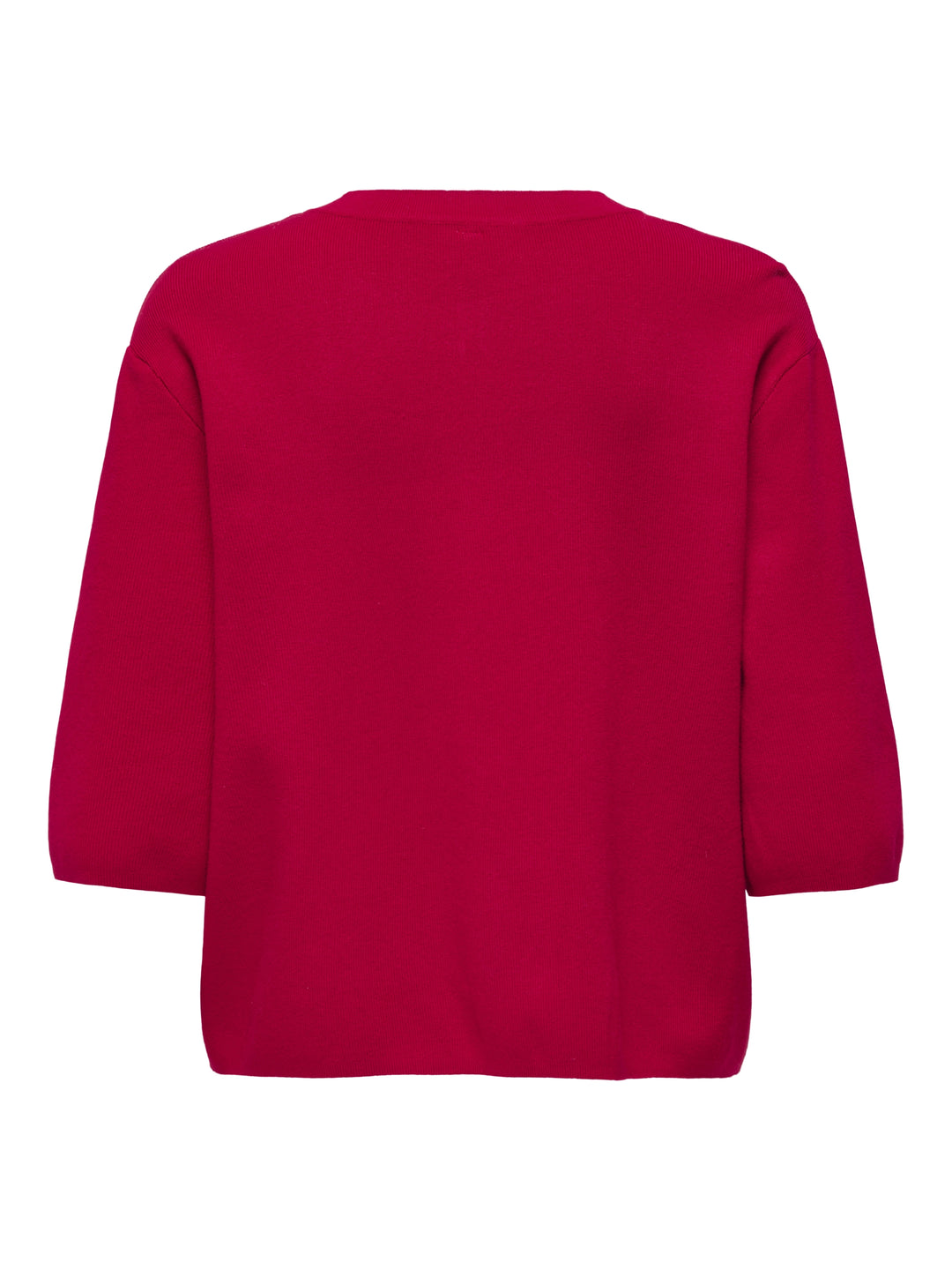 ONLMAISIE 2/4 O-NECK CARDIGAN KNT, Barbados Cherry/Silver Heart button 180043003 Bild 2