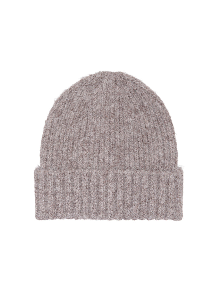 ONLMARIANNE SOFT KNIT BEANIE ACC, Deep Taupe/MELANGE 205550001 Bild 1