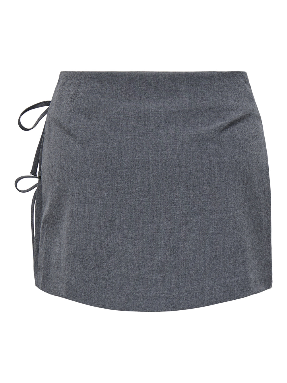 ONLMELANIE MW PLEAT TIE SKORT TLR, Dark Grey Melange 179074 Bild 2