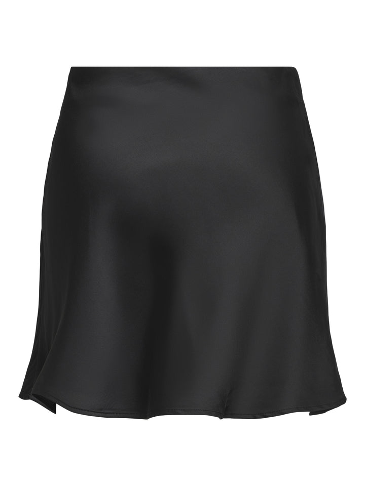 ONLMIKA VIS SATIN SHORT SKIRT WVN, Black 177911 Bild 2