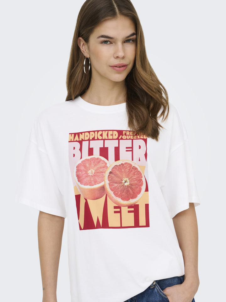 ONLMILA S/S PRINT BOX JRS, Bright White/Mila bittersweet front 190858002 Bild 7
