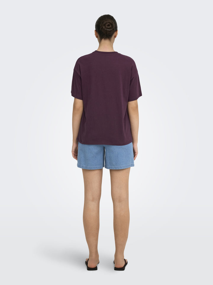 ONLMILA S/S PRINT BOX JRS, Grape Wine/Mila coney island front 275877003 Bild 4