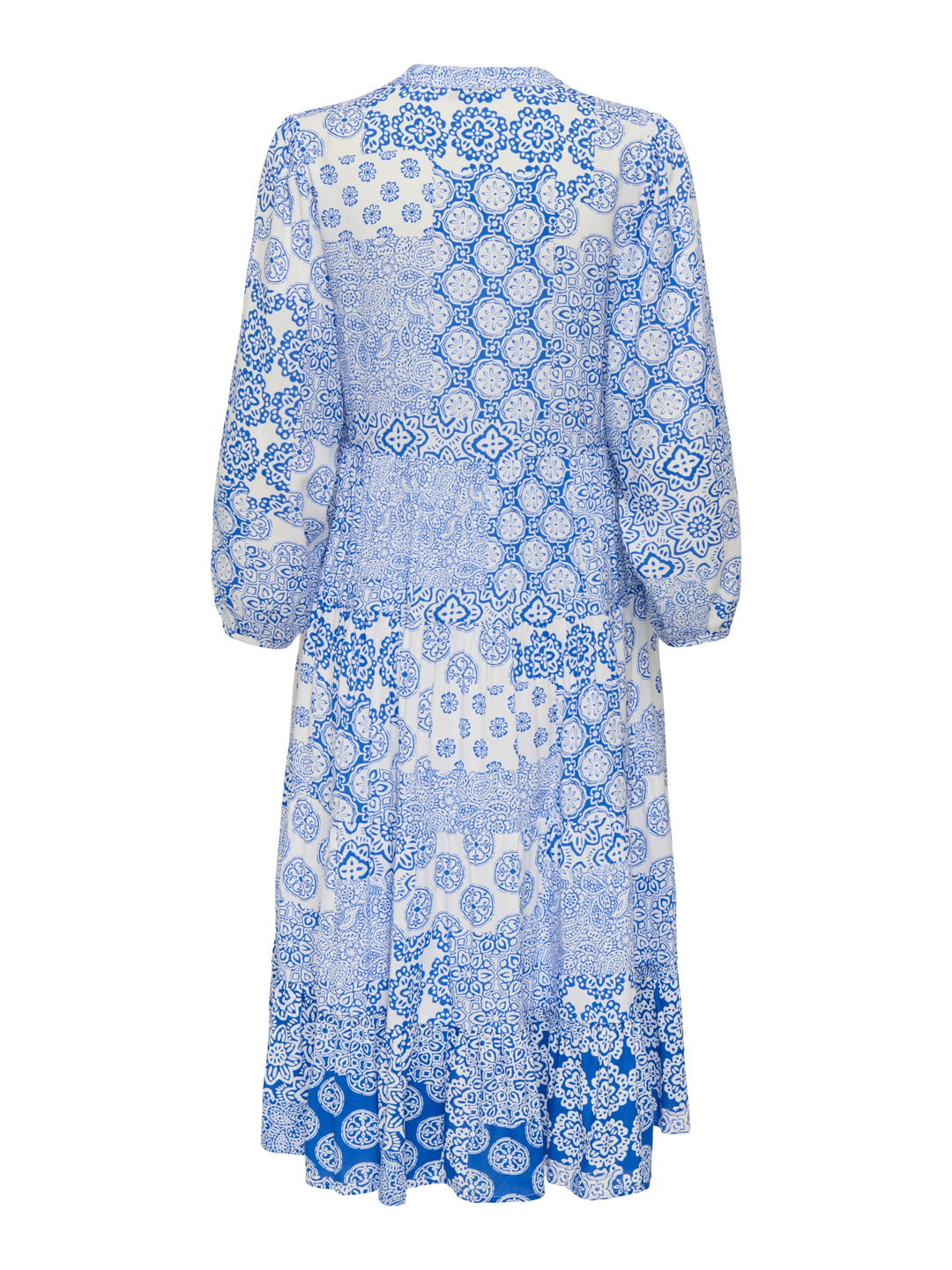 ONLMILANA 7/8 DRESS WVN NOOS, Princess Blue/MIX GRAPHIC 219550010 Bild 2