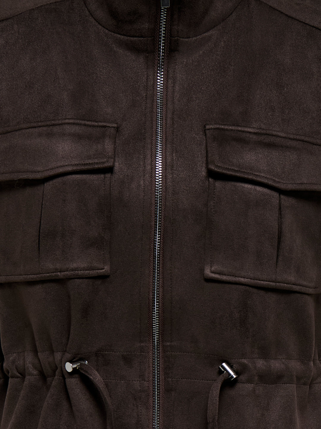 ONLMIRA S/L FAUX SUEDE WAISTCOAT PN, Chocolate Torte 244915 Bild 3