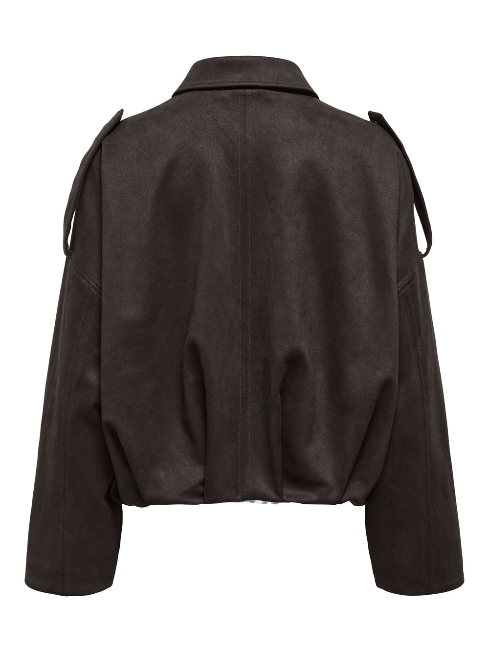 ONLMOON-STINA FAUX SUEDE BOMBER PNT, Chocolate Torte 244915 Bild 2