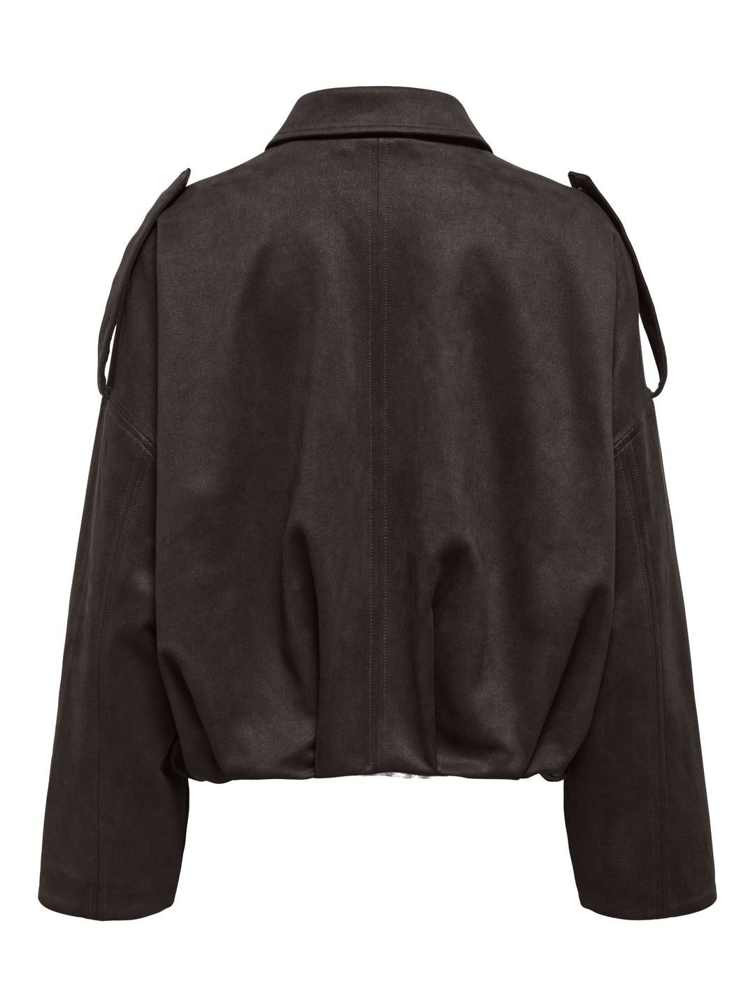 ONLMOON-STINA FAUX SUEDE BOMBER PNT, Chocolate Torte 244915 Bild 2