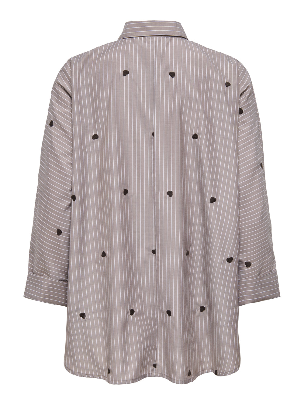 ONLNEW LINA GRACE STR EMB SHIRT NOO, Coffee Bean/STRIPE W. COFFEE BEAN H 237375008 Bild 2