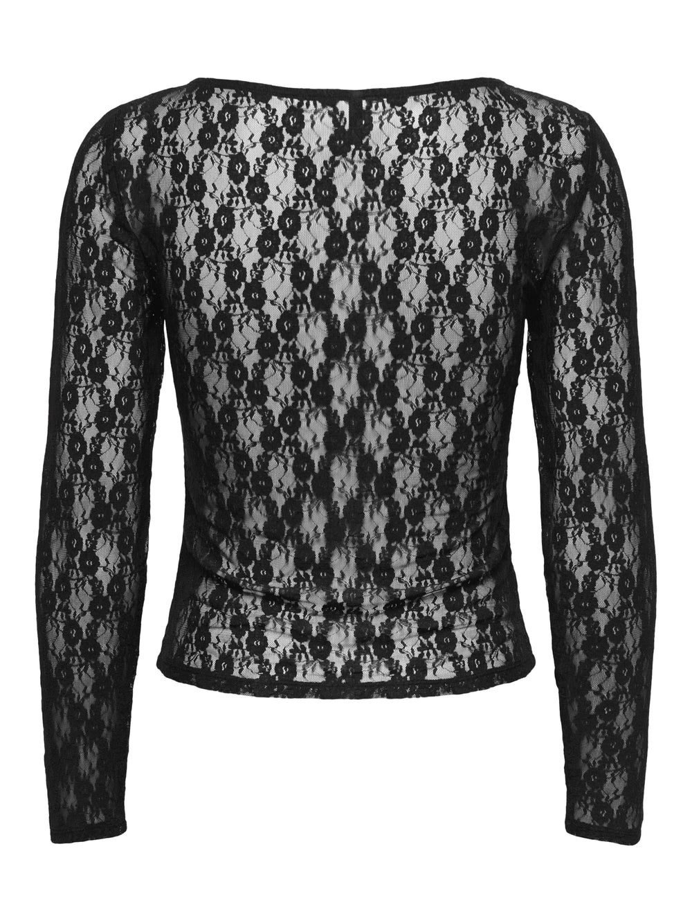 ONLNIKITA L/S BOATNECK LACE TOP BOX, Black 177911 Bild 2