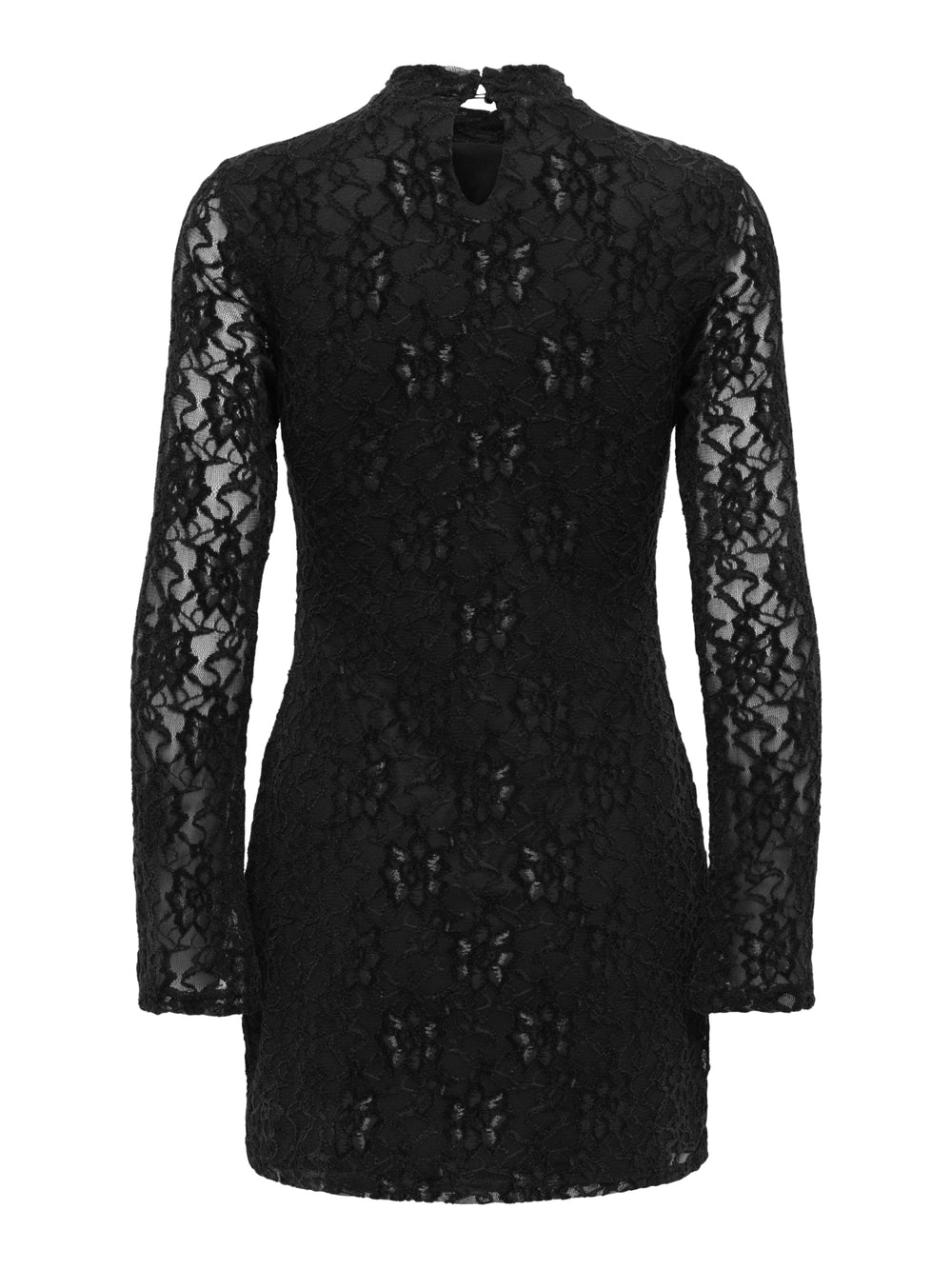 ONLNOLA L/S LACE VELVET DRESS JRS, Black 177911 Bild 2