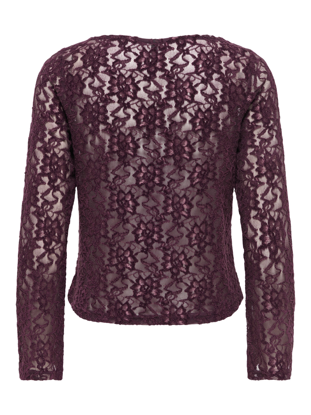 ONLNOLA L/S LACE VELVET TOP JRS, Winetasting 188839 Bild 2