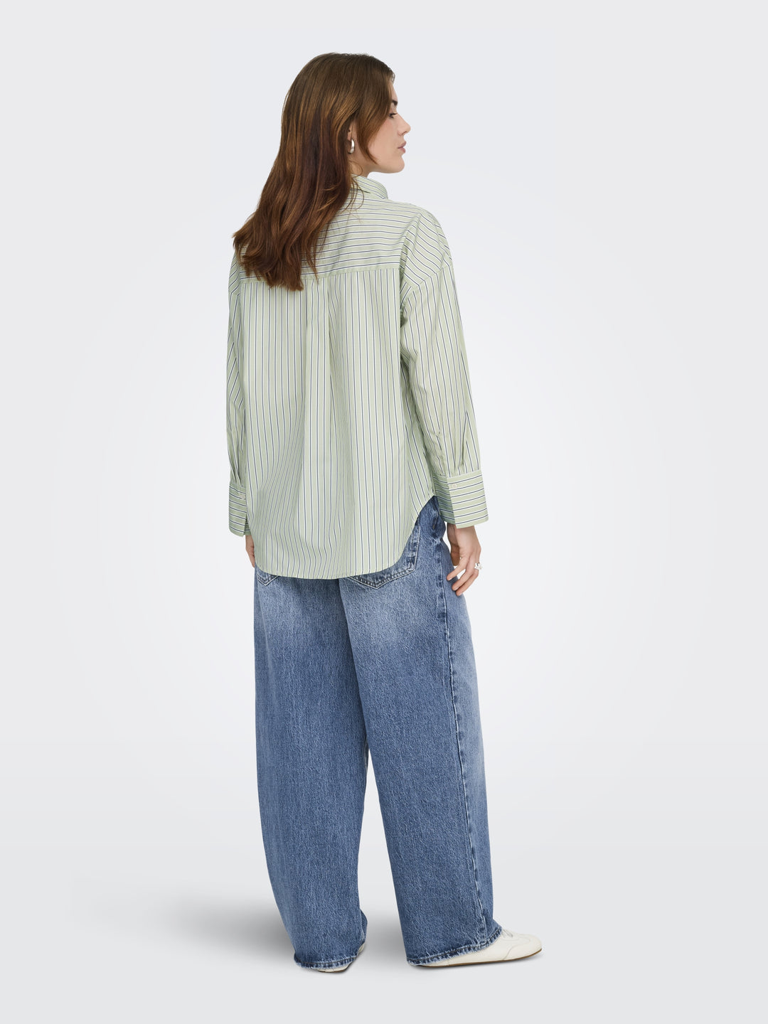 ONLOREGON ALVA LS REG SHIRT NOOS WV, Celadon Green/DOUGLAS FIR 276215001 Bild 4