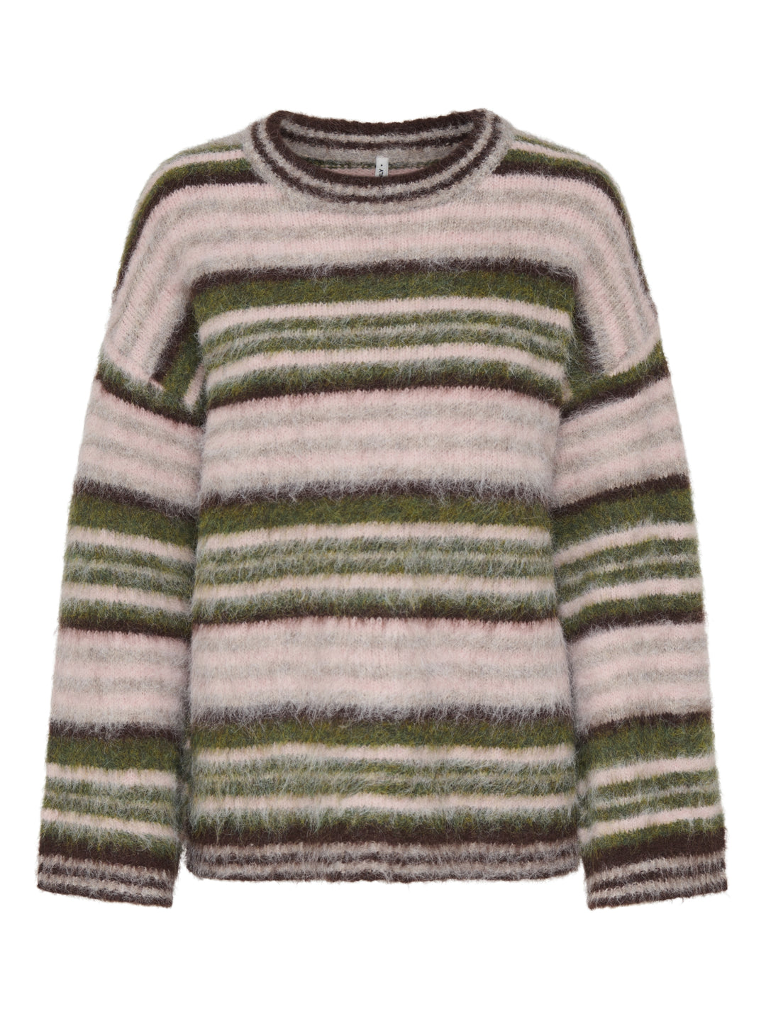 ONLPERIL LS LOOSE O-NECK KNT, Coffee Bean/String/Sphagnum/Pale Li 237375001 Bild 1