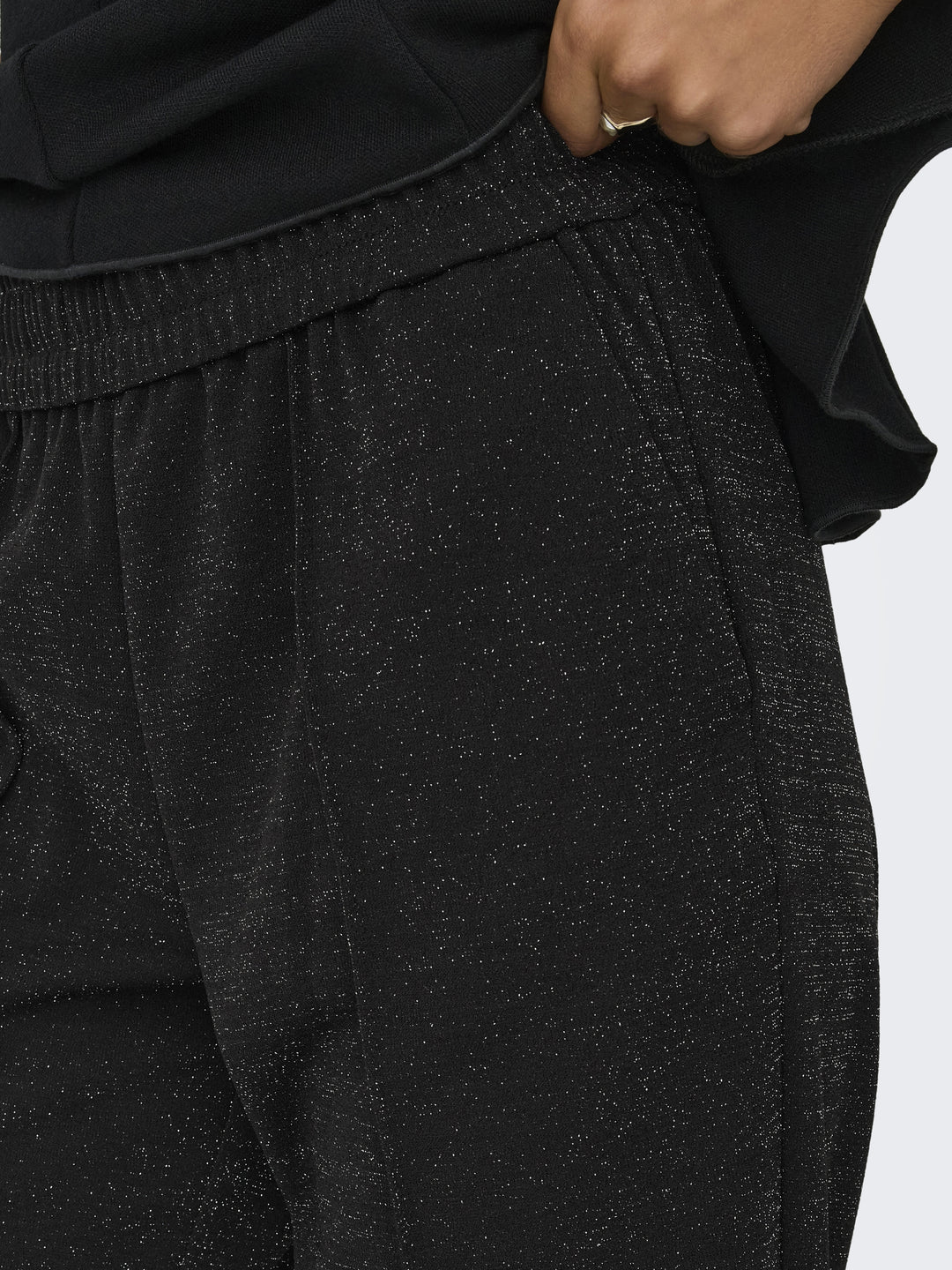 ONLPOPTRASH-SUKI ALYA LIFE GLITTER, Black/SILVER LUREX 177911001 Bild 7