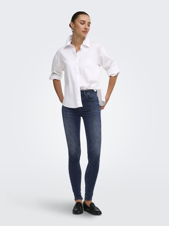 ONLPOWER MID SK PUSHUP DNM TAI887 N, Blue Black Denim 263995 Bild 6