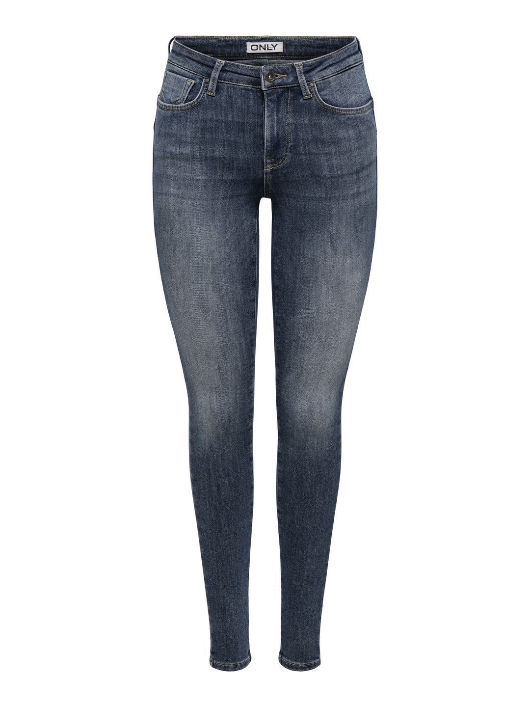 ONLPOWER MID SKIN PUSHUP DNM REA167, Special Blue Grey Denim 264035 Bild 1